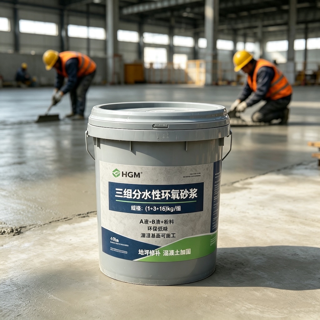 开福三组份水性环氧砂浆